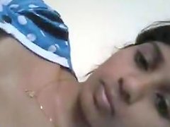 A Teenage Indian Girl Is Flashing Her Desirable Curves For All To See.